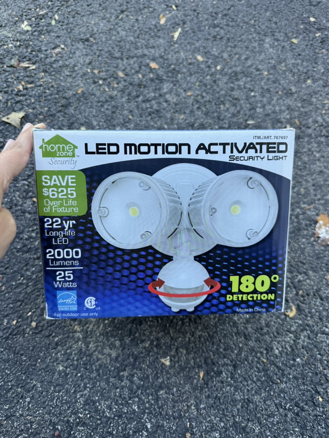 Home Zone Security LED Motion Activated Security Light