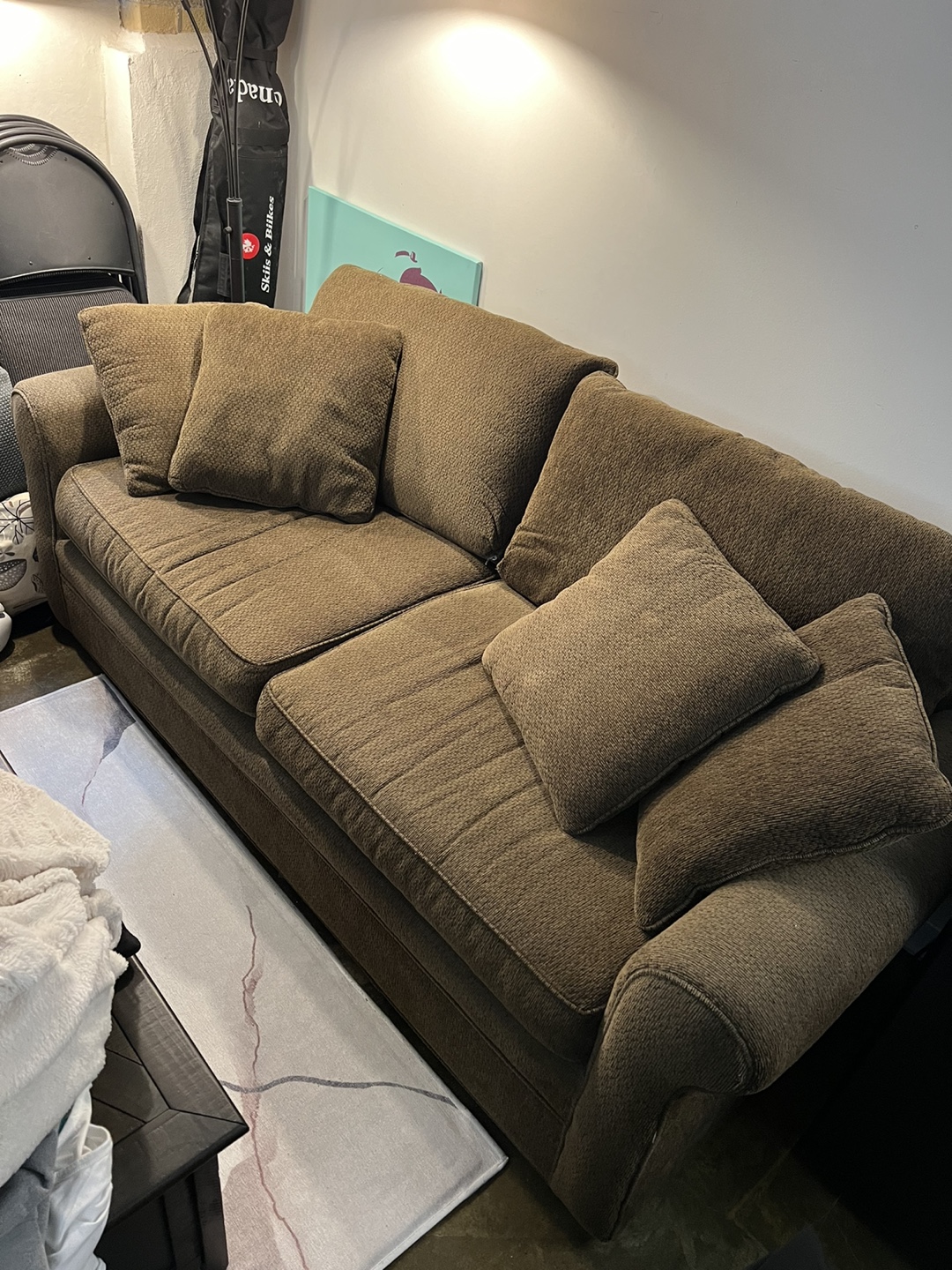 FREE Brown Pullout Sofa