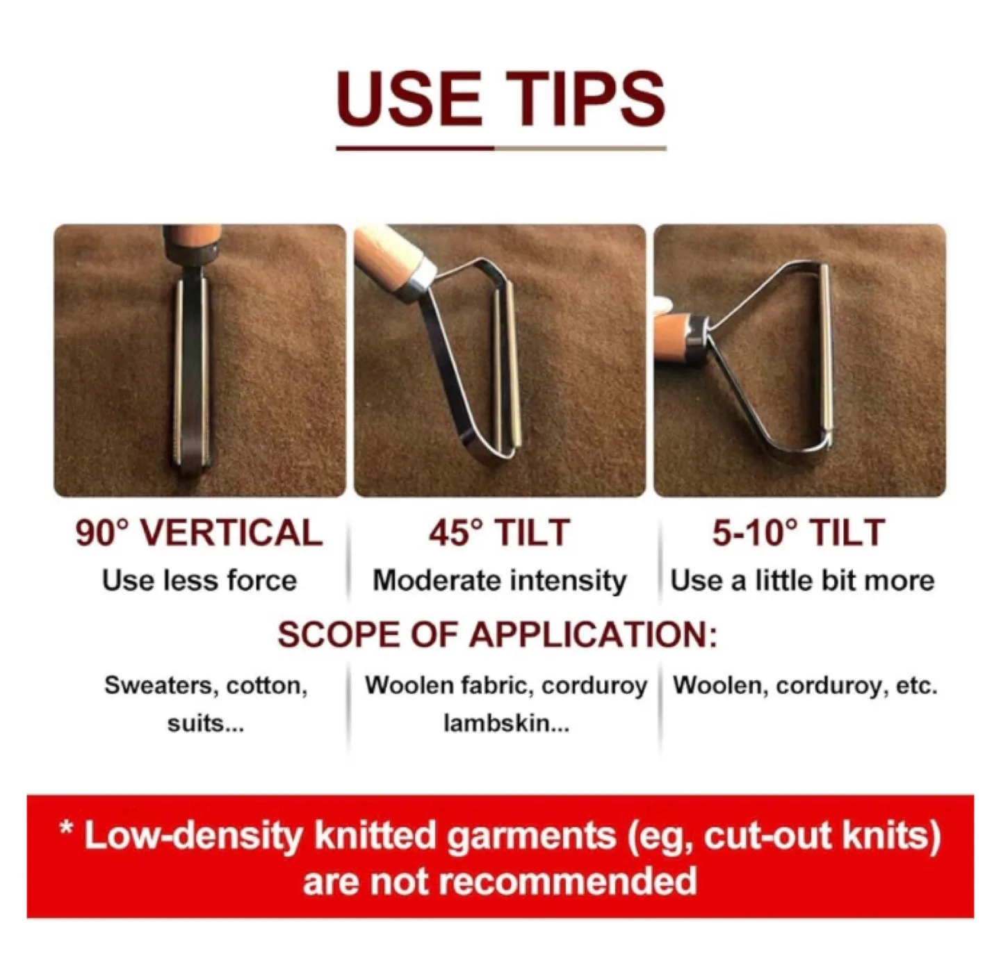 Fabric Shaver with Wooden Handle image indicator(3)