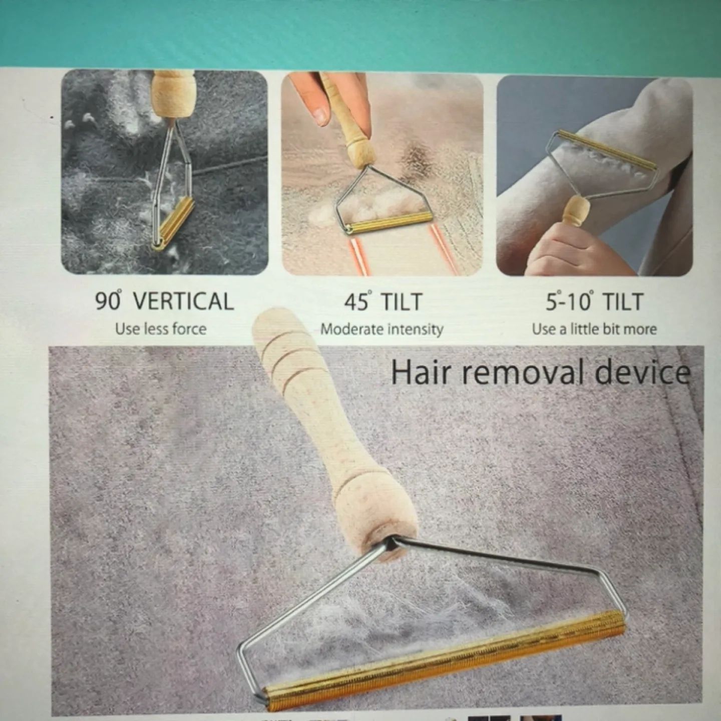 Fabric Shaver with Wooden Handle image indicator(5)