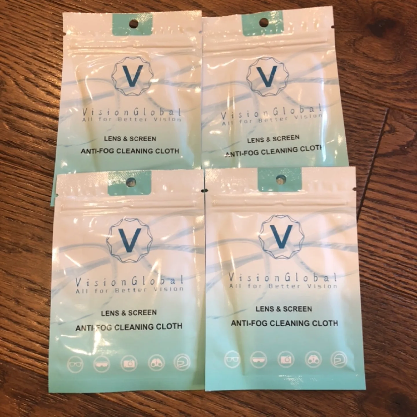 Vision Global Anti-Fog Cleaning Cloths image indicator(4)