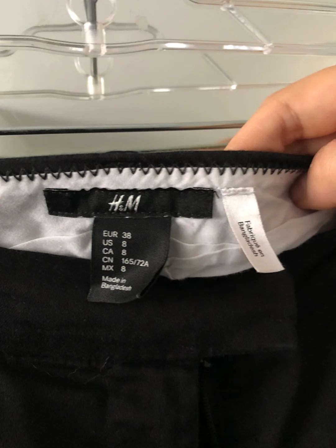 H&M Black Dress Pants image indicator(3)