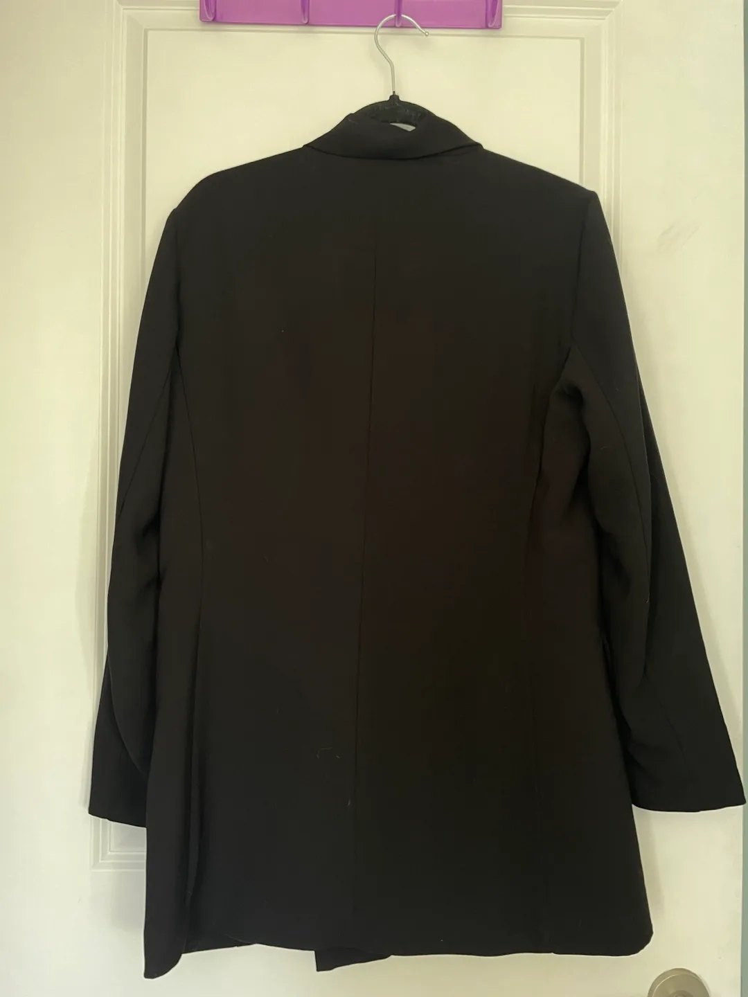 Black Double Breasted Blazer image indicator(3)