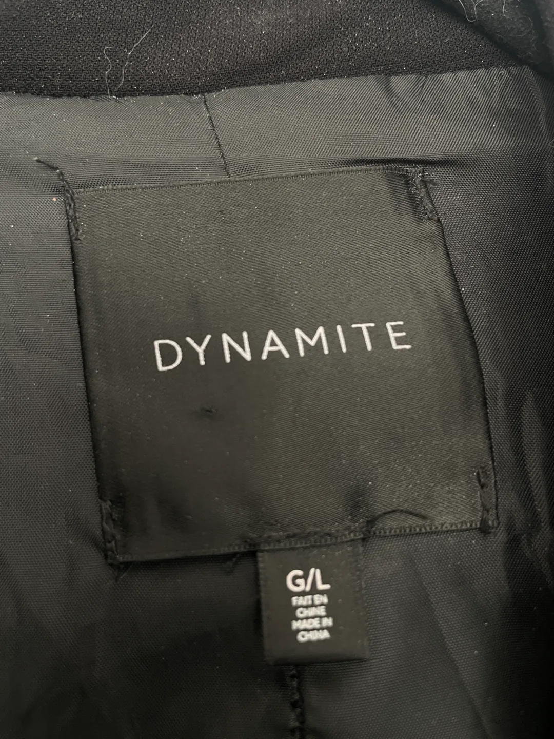 Black Double Breasted Blazer image indicator(2)