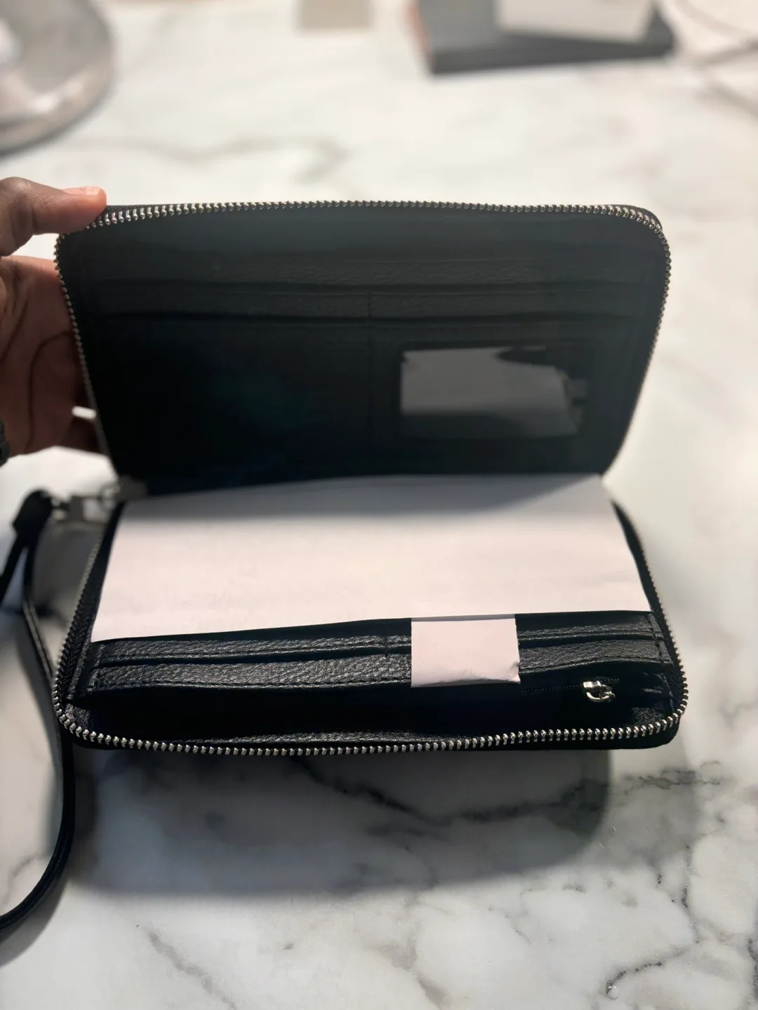 Steve Madden Black Wallet image indicator(2)