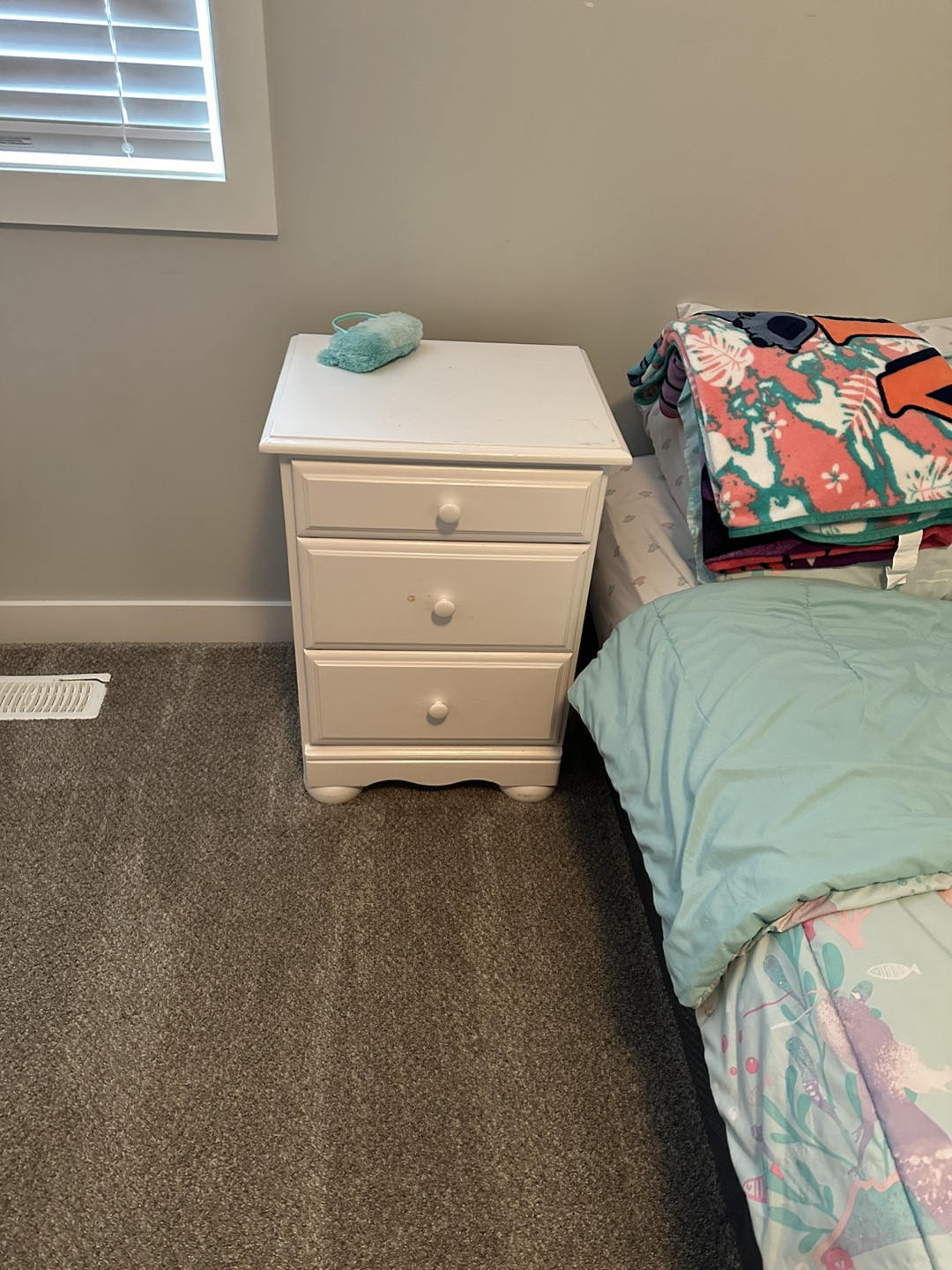 White Kids Dresser Set - photo 2