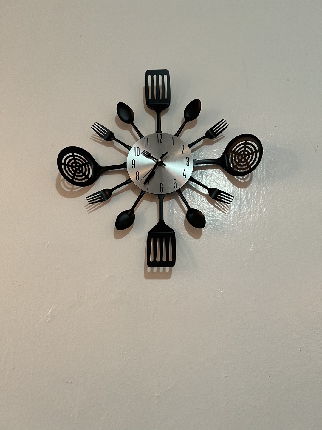 Kitchen Utensil Wall Clock