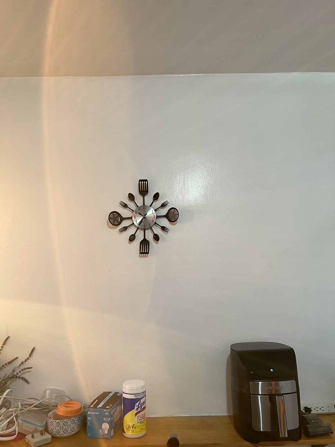 Kitchen Utensil Wall Clock - photo 2