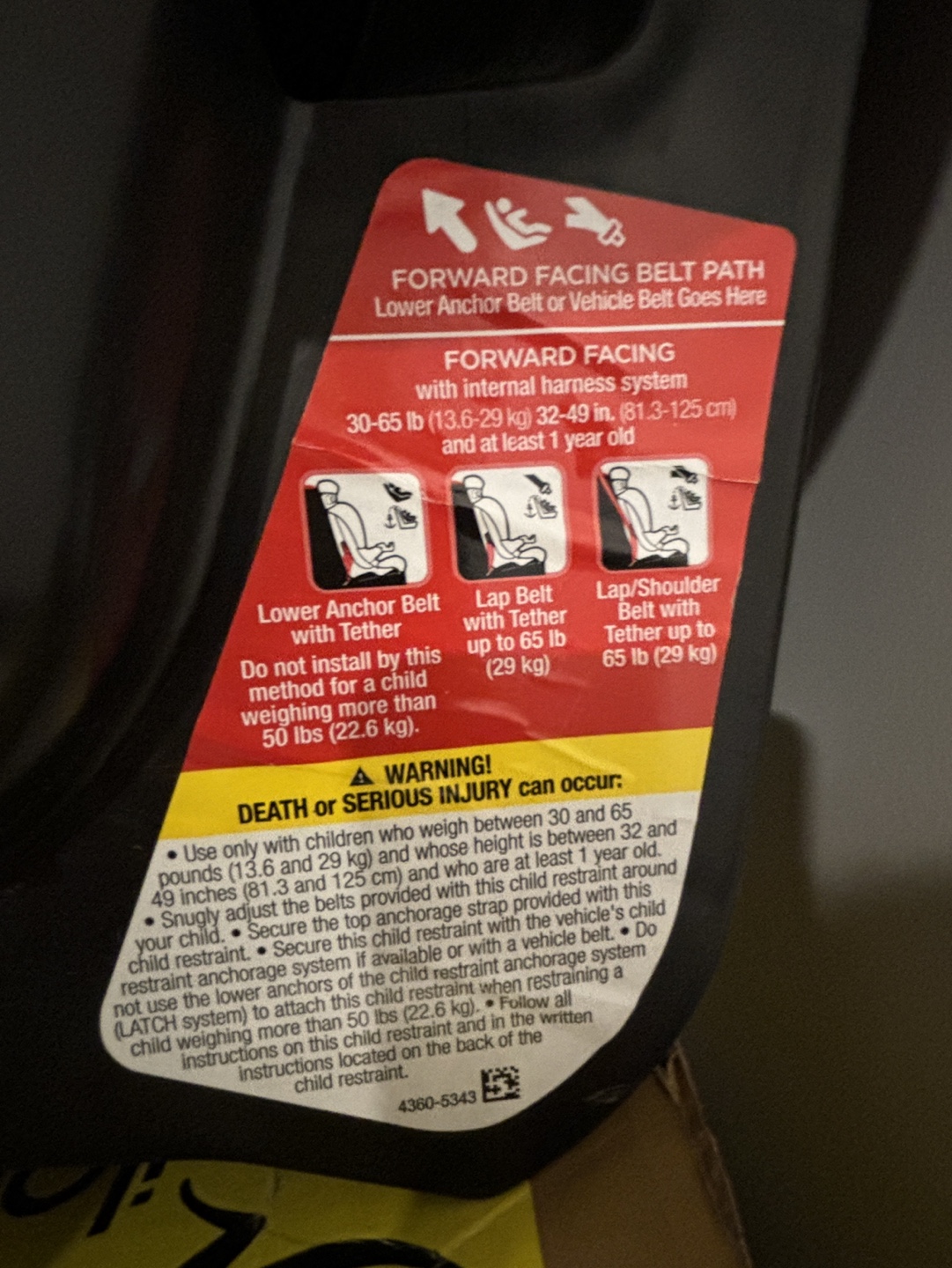 Cosco Car Seat - photo 3
