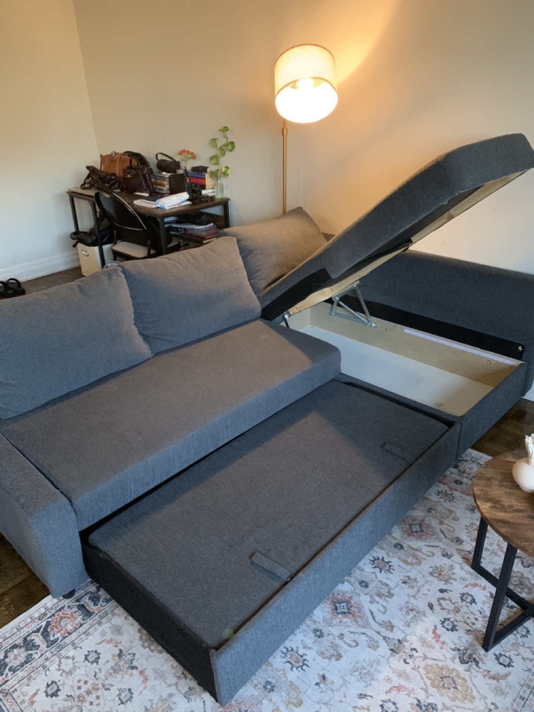 IKEA Friheten Sectional Sofa Bed - photo 3
