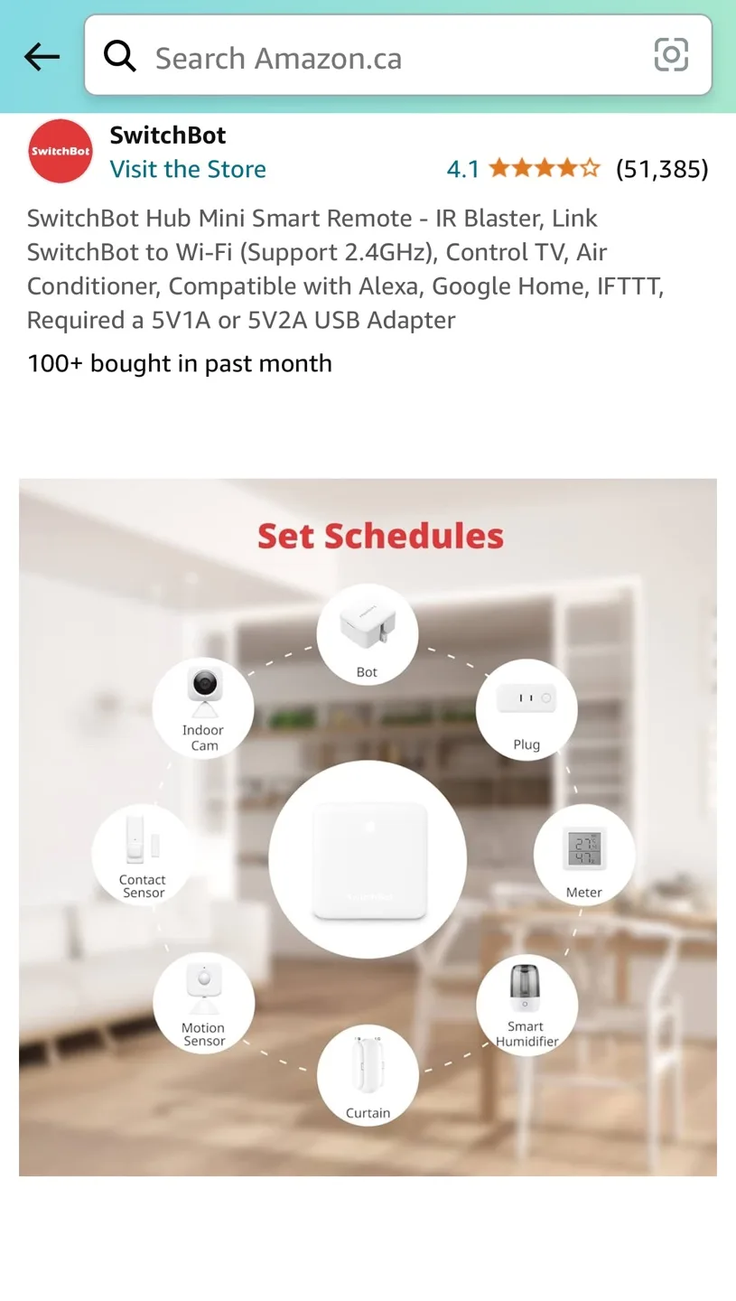 SwitchBot Hub Mini all in one smart device controller image indicator(8)