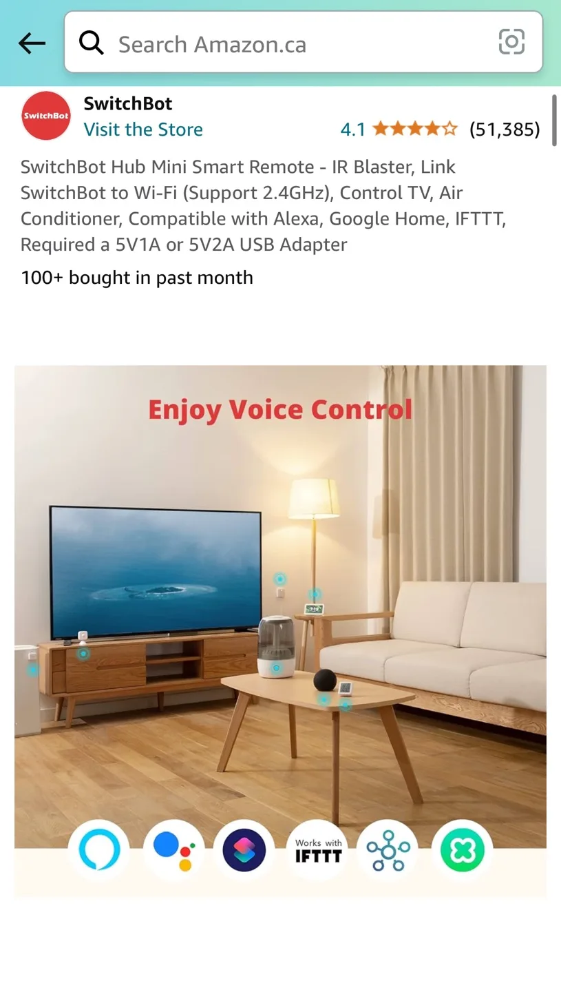 SwitchBot Hub Mini all in one smart device controller image indicator(7)