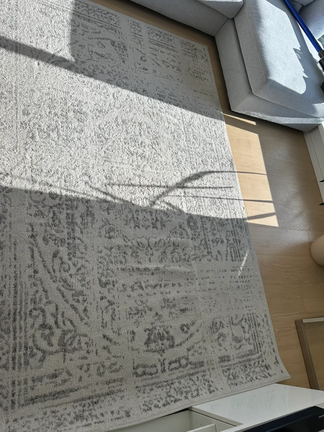 Wayfair Grey Area Rug 5' x 8'