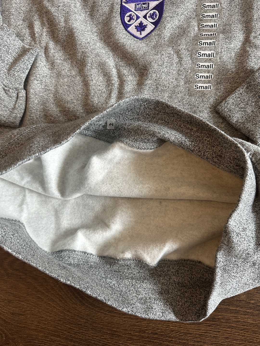 Western University Grey Sweatshirt - photo 5