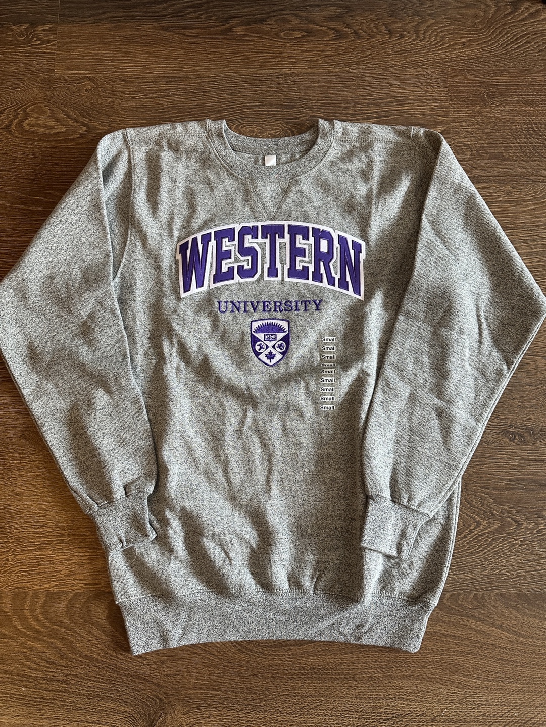 Western University Grey Sweatshirt