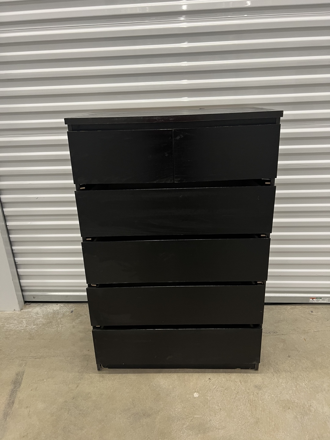 Black Tallboy Dresser
