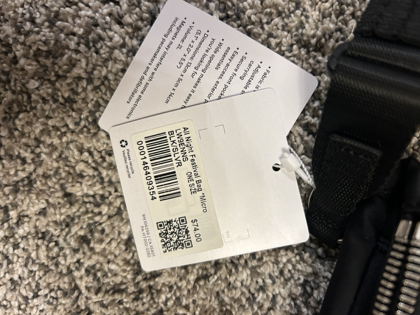 Lululemon All Night Festival Bag *Micro* - photo 4