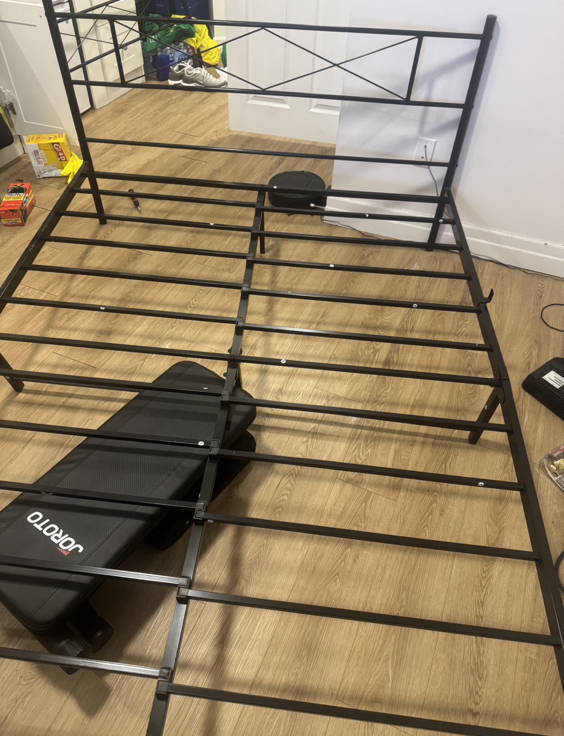 Queen Metal Bed Frame - photo 2
