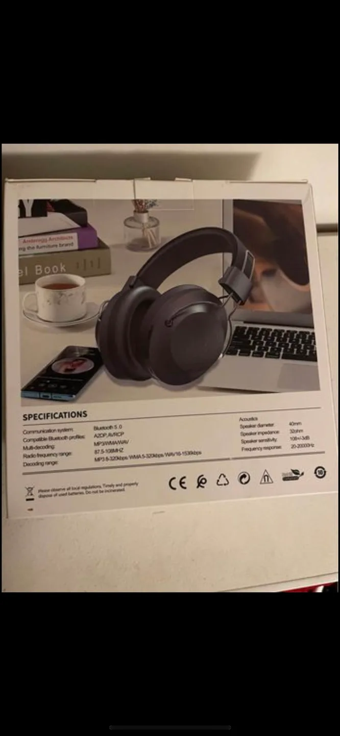 Wireless Over Ear Headphones image indicator(2)