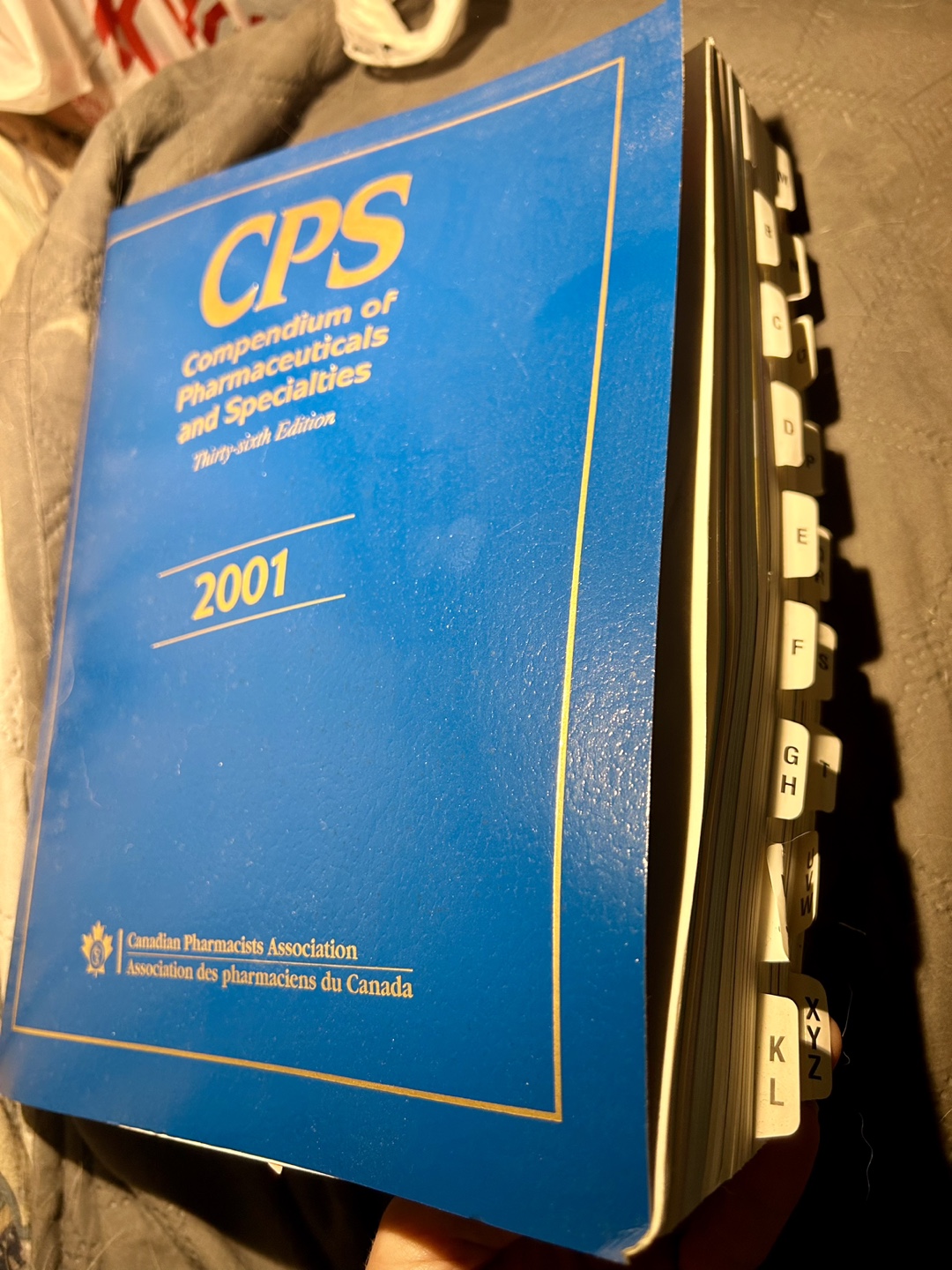 CPS Compendium of Pharmaceuticals and Specialties 2001 - photo 2
