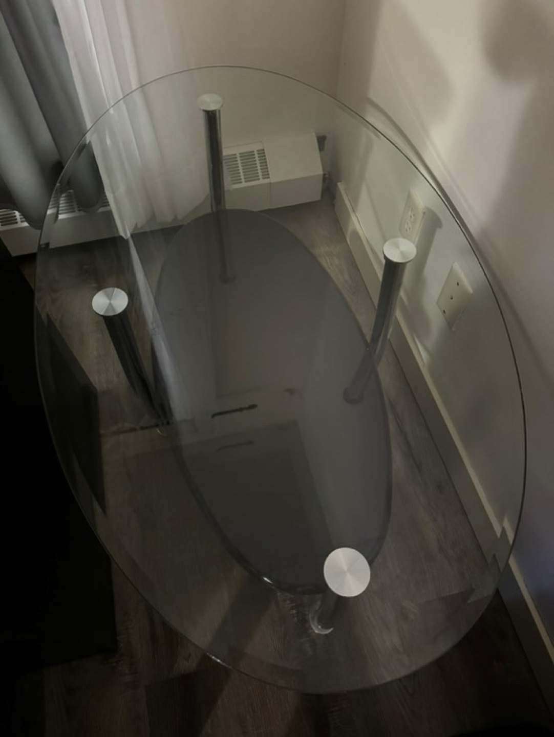 Glass Coffee Table and matching side tables