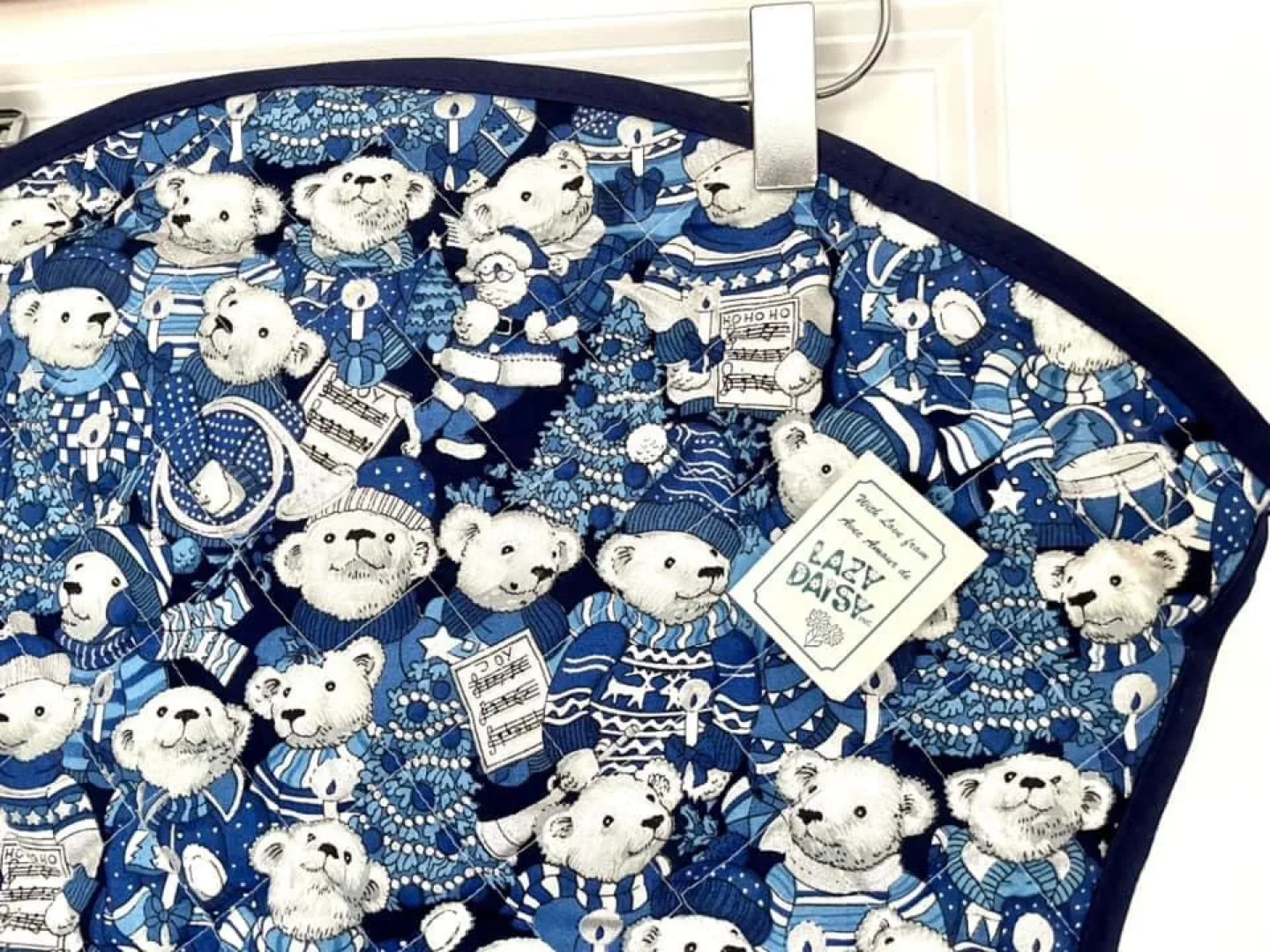 32” Bear Themed Holiday Christmas Stocking image indicator(2)