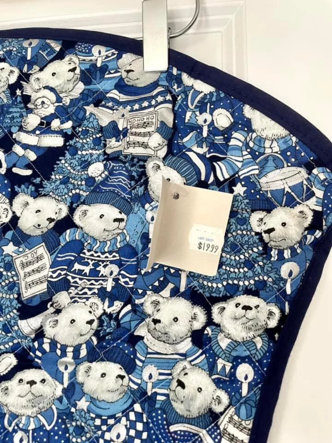 32” Bear Themed Holiday Christmas Stocking image indicator(3)