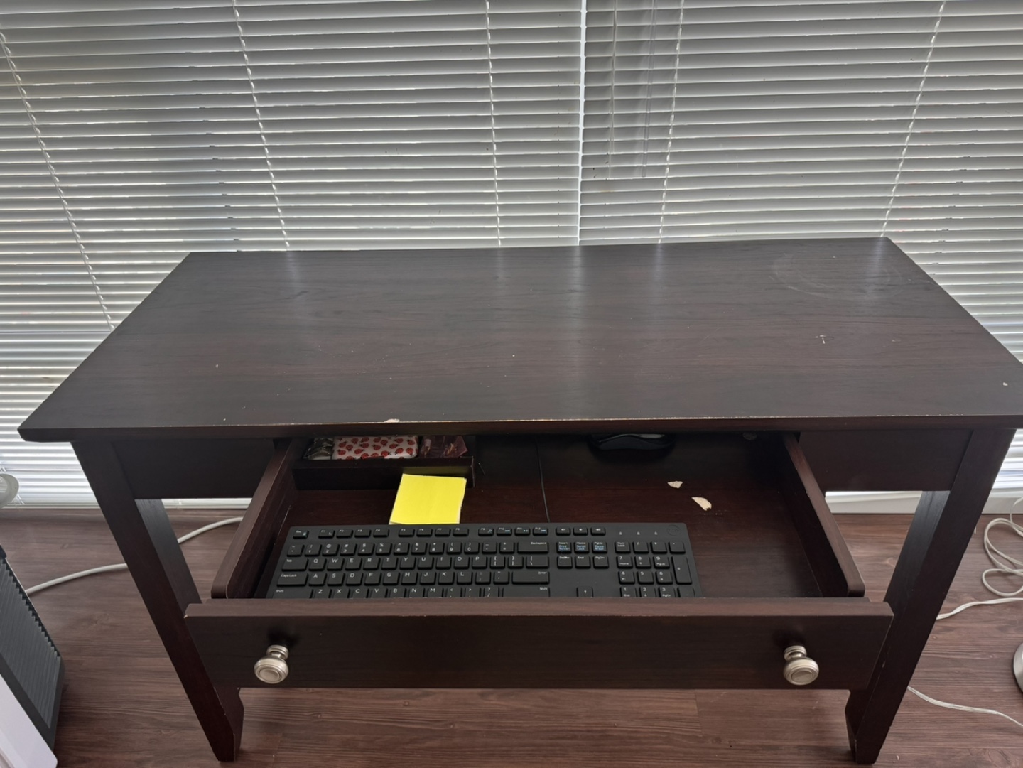 Writing Desk with Drawer - photo 2