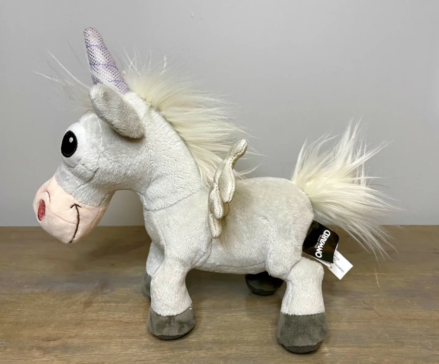 DISNEY / PIXAR ONWARD Movie 9” Unicorn Plush image indicator(2)