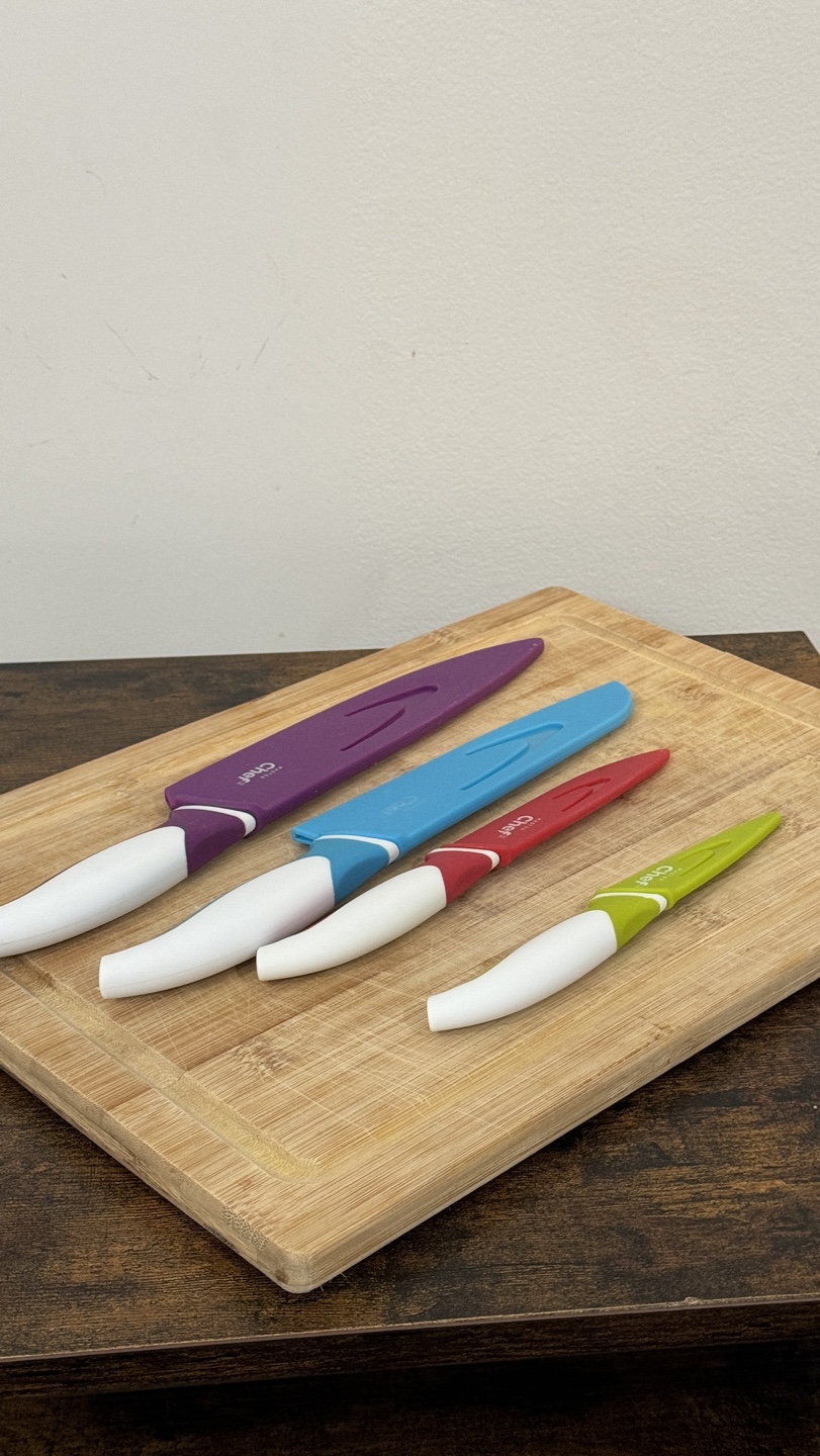 Master Chef Knife Set & Chopping Board