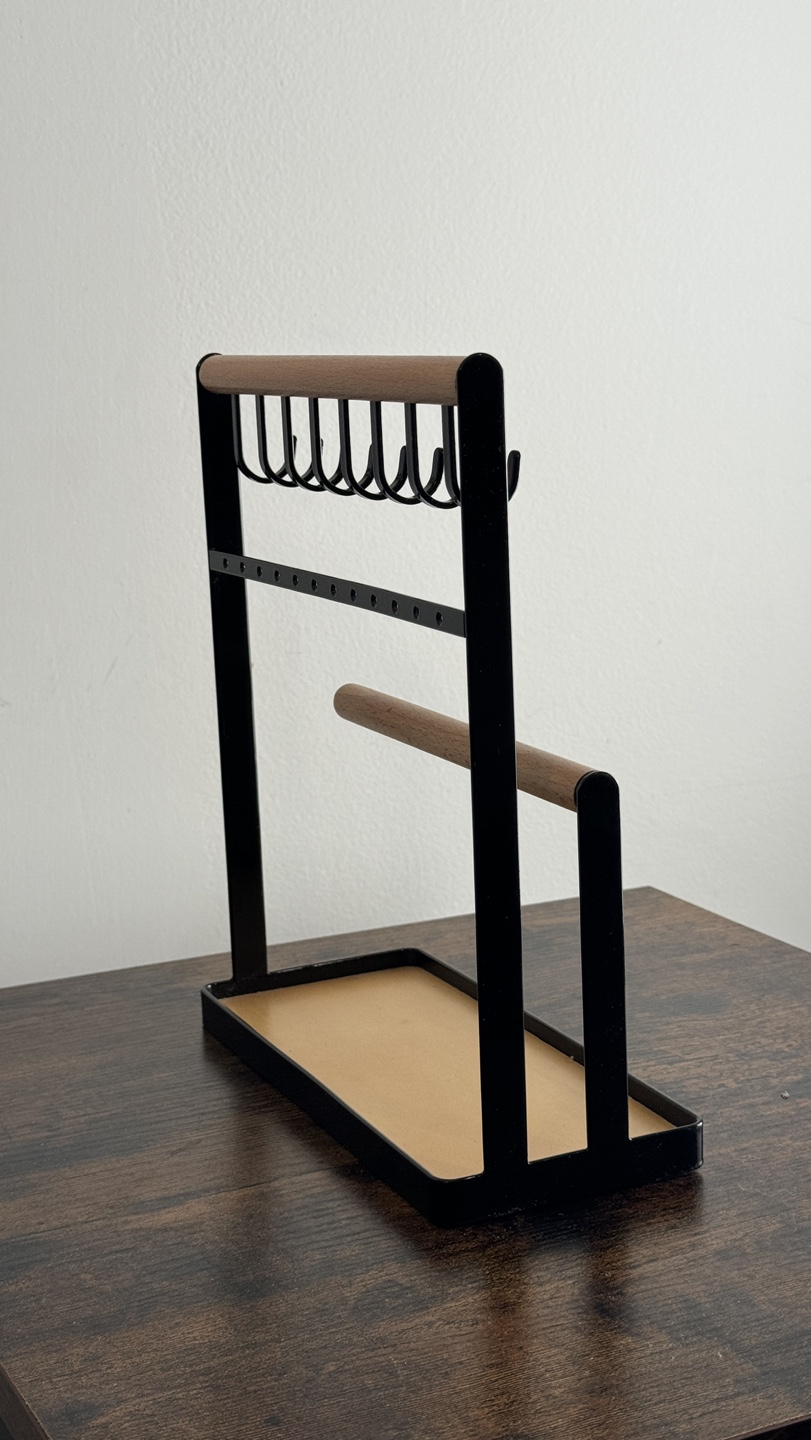 Jewelry Stand with Wooden Accents - photo 3