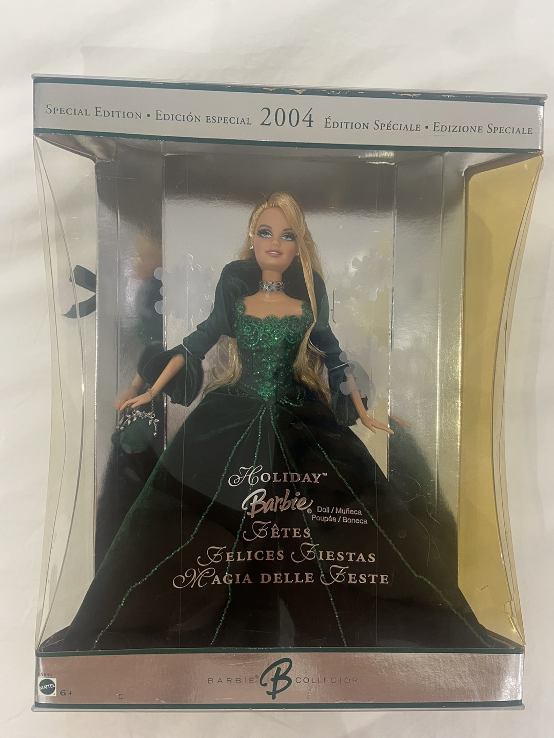 Barbie 2004 holiday doll online