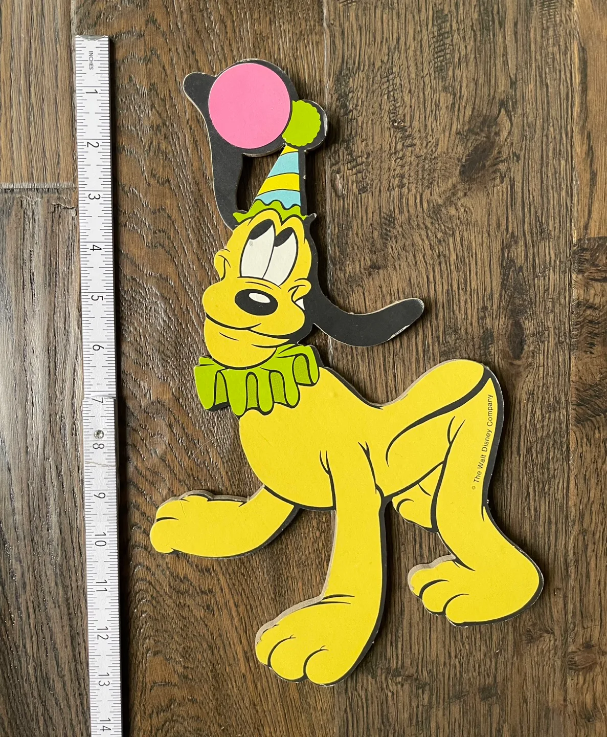 VINTAGE Walt Disney Co Nursey Minnie, Pluto & Mickey Wall Decor image indicator(3)