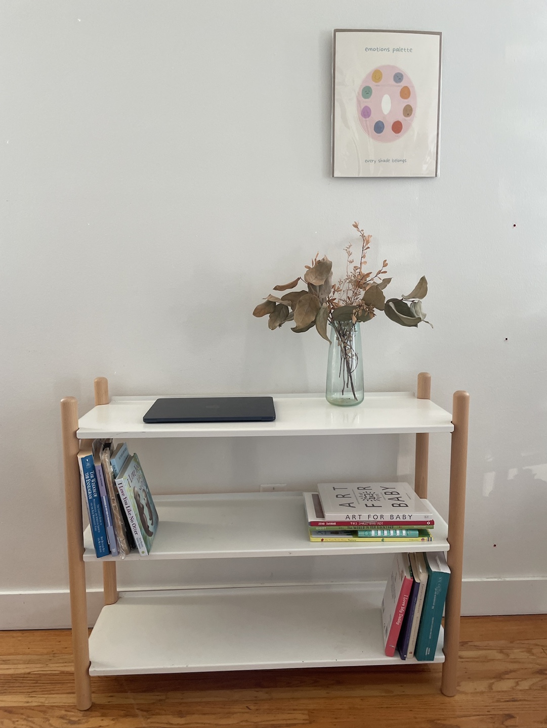 White 3-Shelf Shoe Rack / Bookcase - photo 3