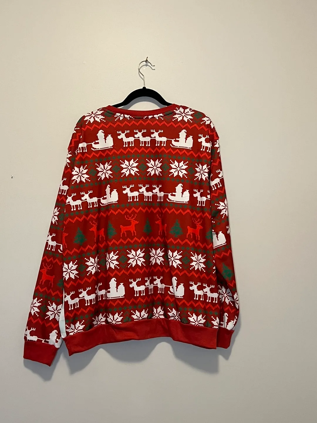 Christmas Ugly Sweater Men’s XL image indicator(2)
