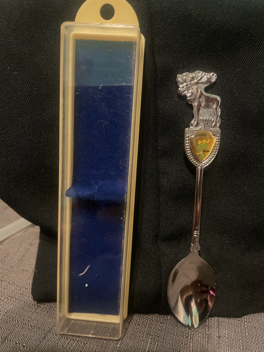 Kamloops BC Moose Souvenir Spoon