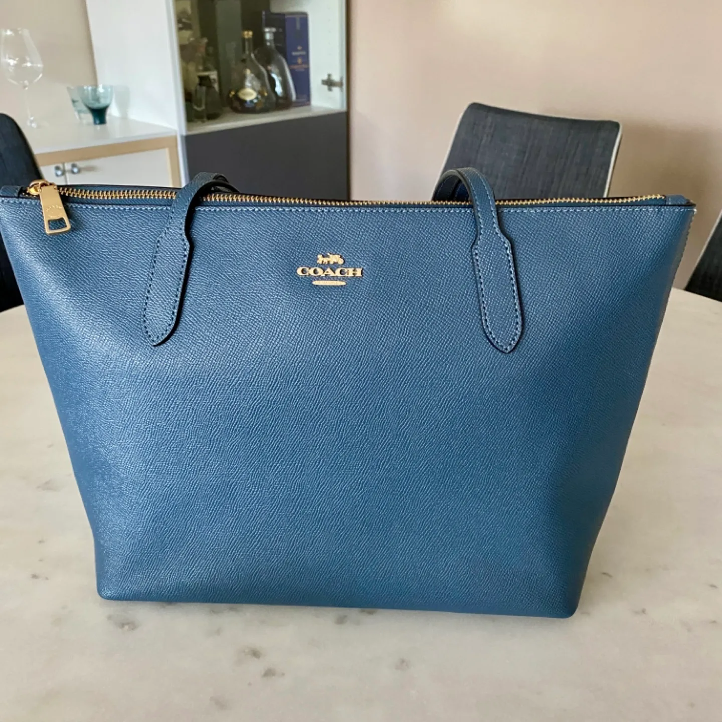 Coach Zip Top Tote Bag thumbnail