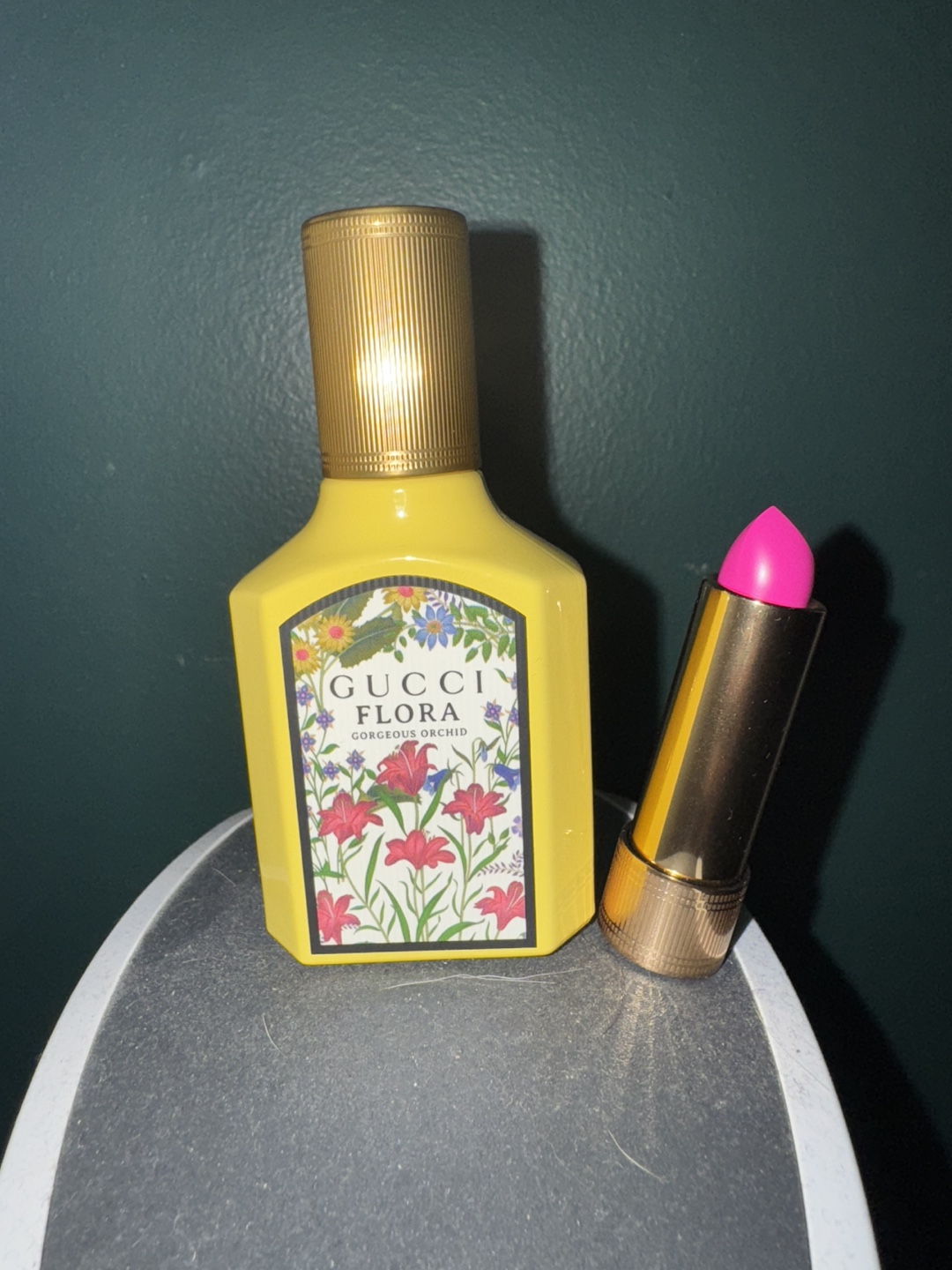 Gucci Flora Gorgeous Orchid Perfume and Lipstick