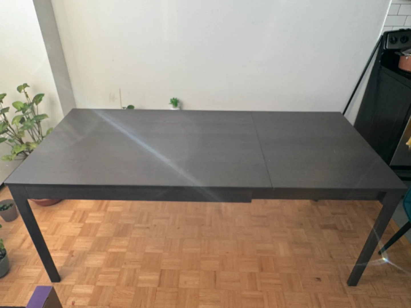 Ikea Ekedalen Dark Brown Dining Table image indicator(2)