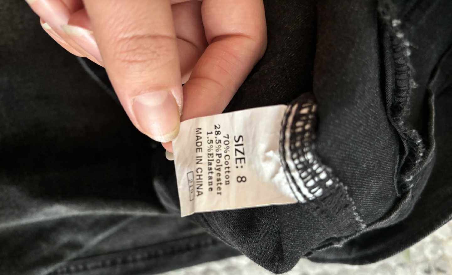 Black High Waisted Wide Leg Jeans - photo 4