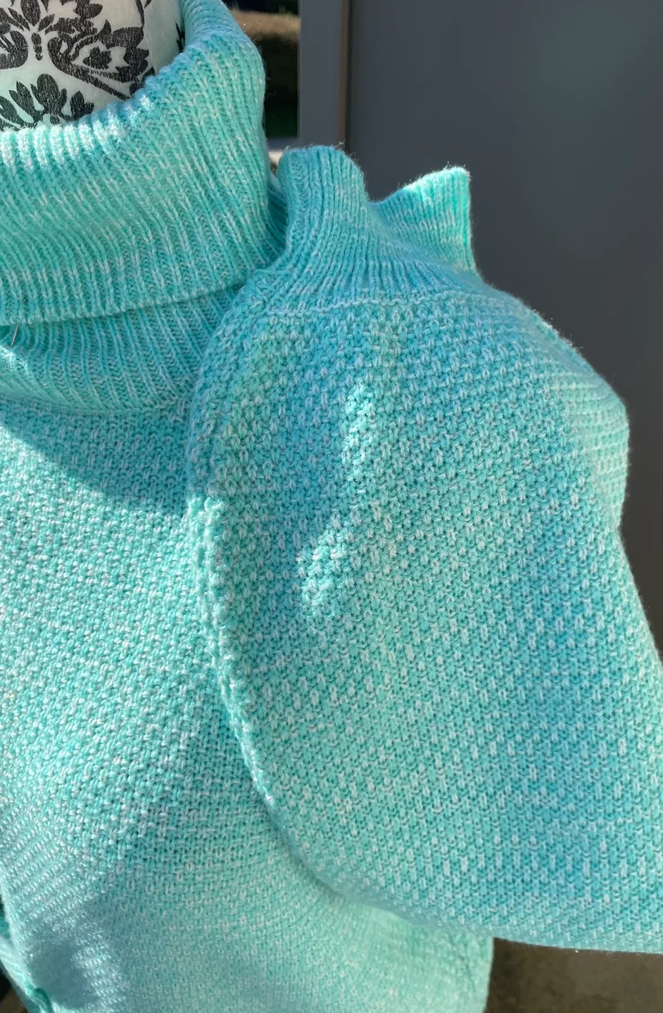 🥕Mint Green Turtleneck Sweater🥕 image indicator(3)