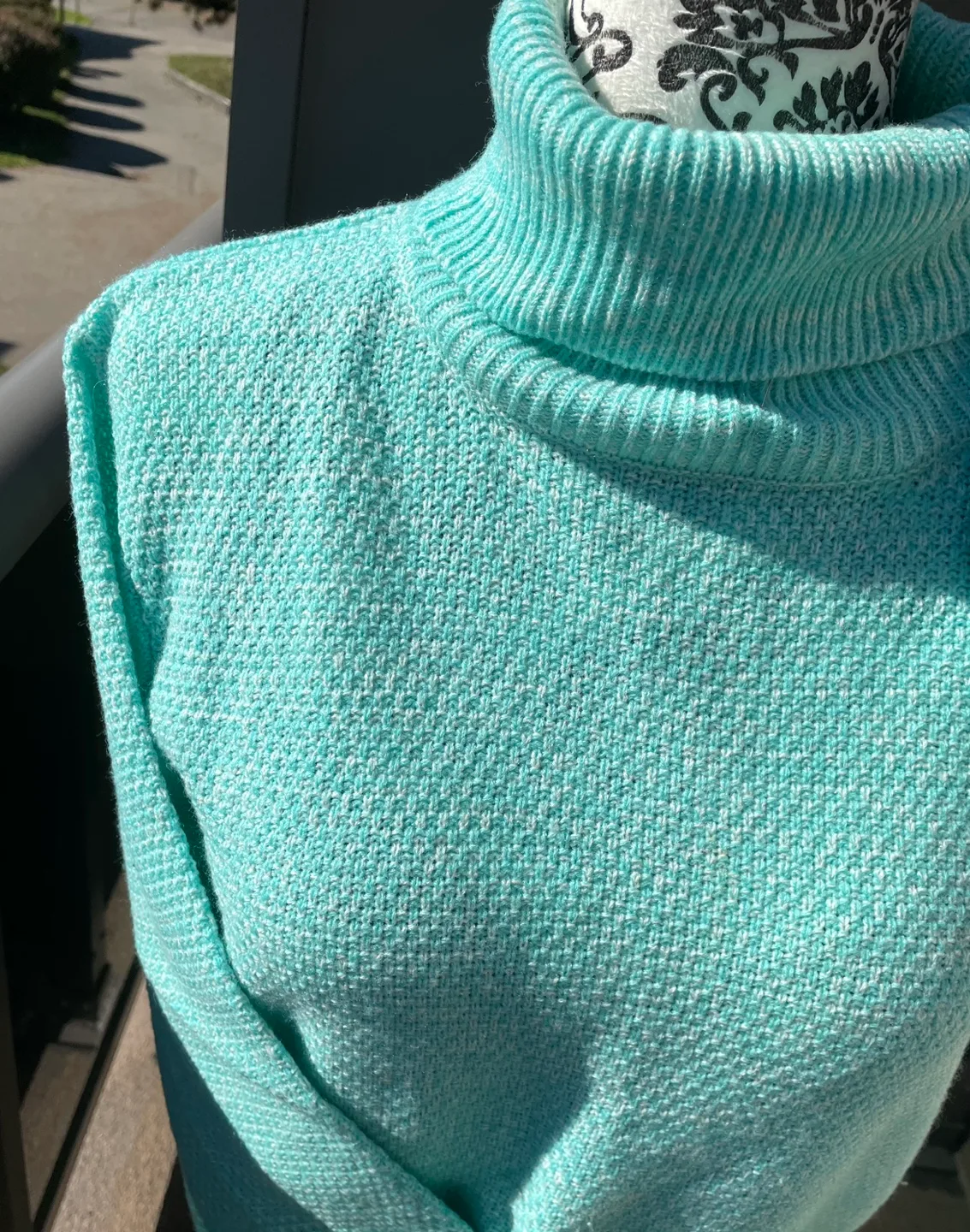 🥕Mint Green Turtleneck Sweater🥕 image indicator(5)