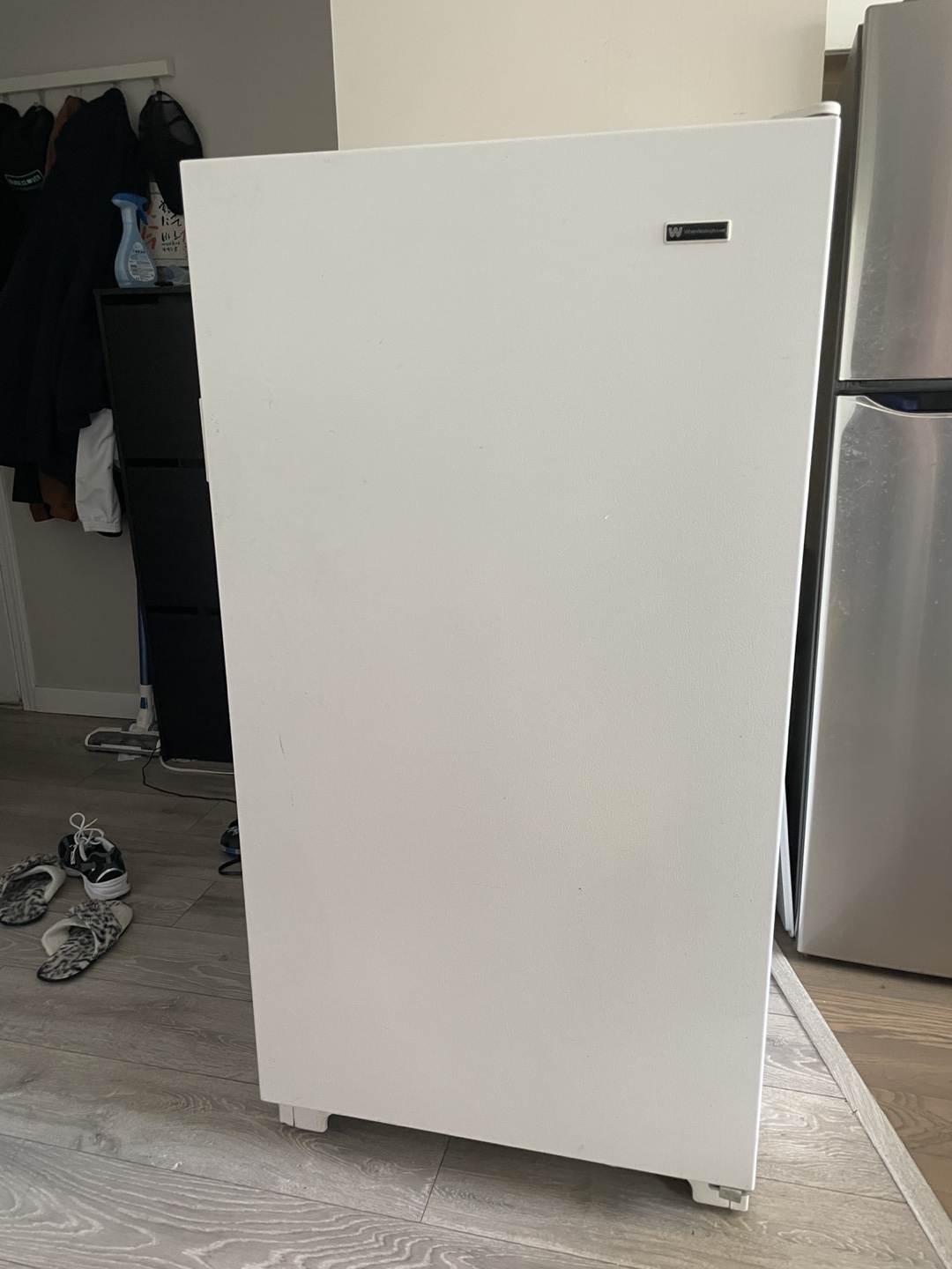 White Freezer