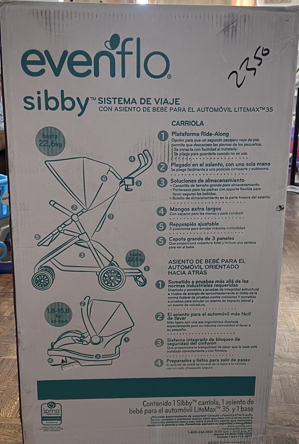 Evenflo Sibby Travel System - photo 3