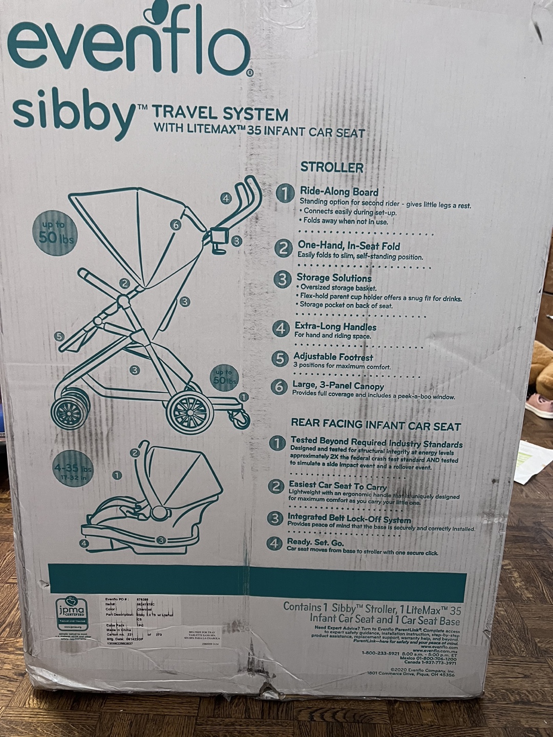 Evenflo Sibby Travel System - photo 4