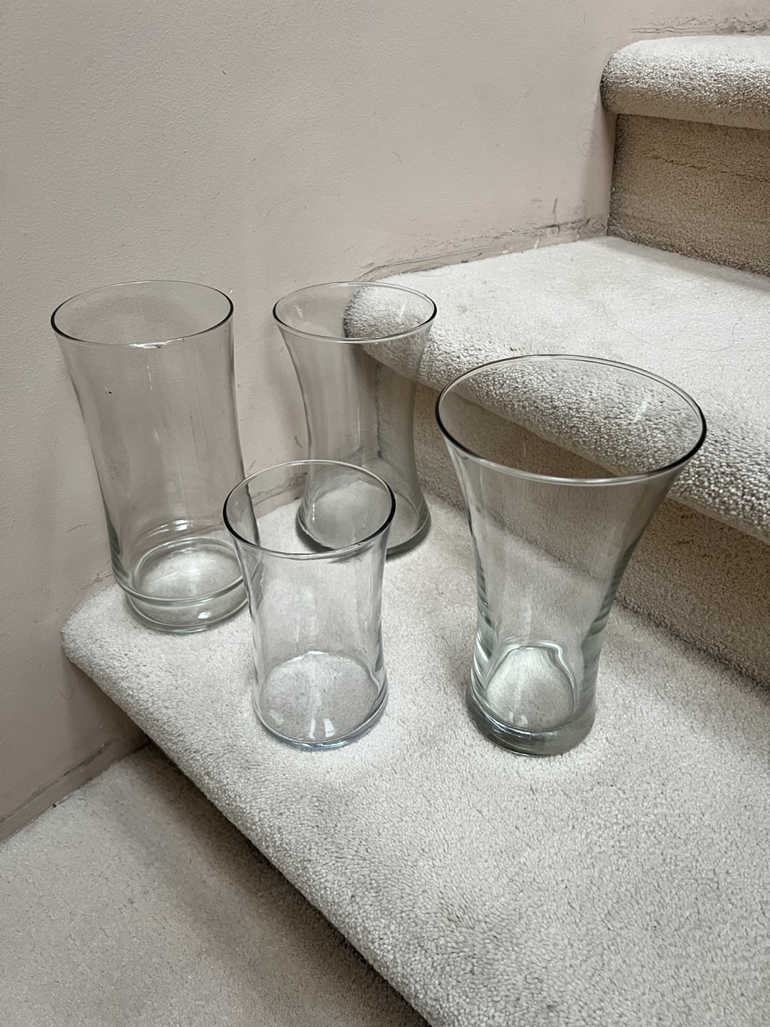Flower vases, it’s $8 each or 2 for $15
