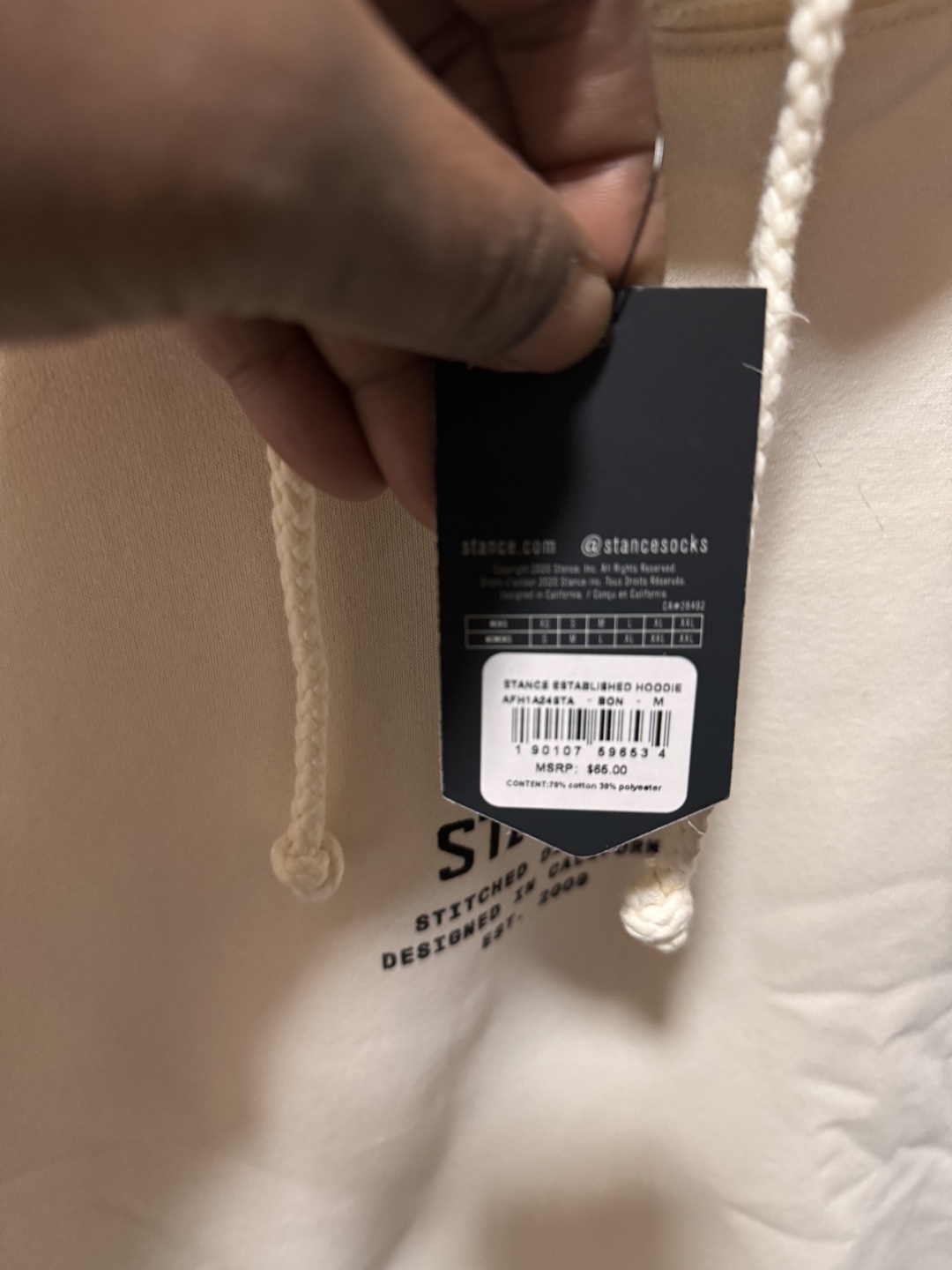 Men’s Stance Established Hoodie - photo 2