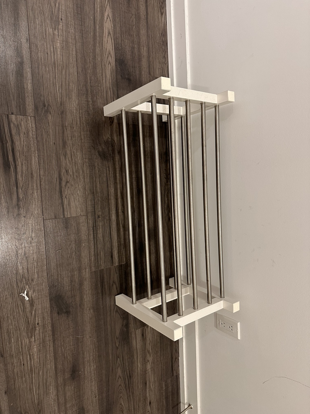 IKEA TJUSIG Shoe Rack White - photo 2