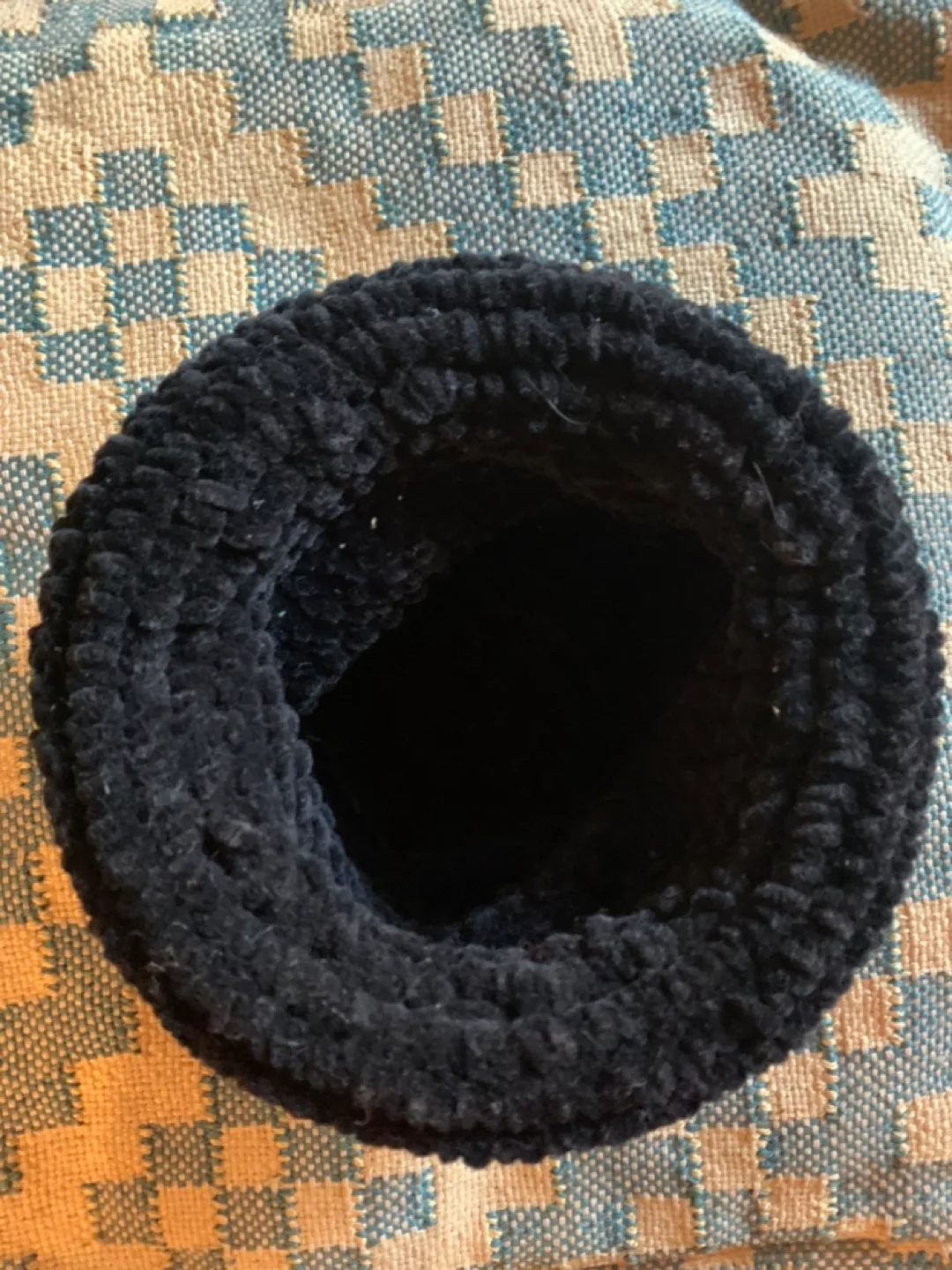 Winter Black Knit Hat image indicator(3)