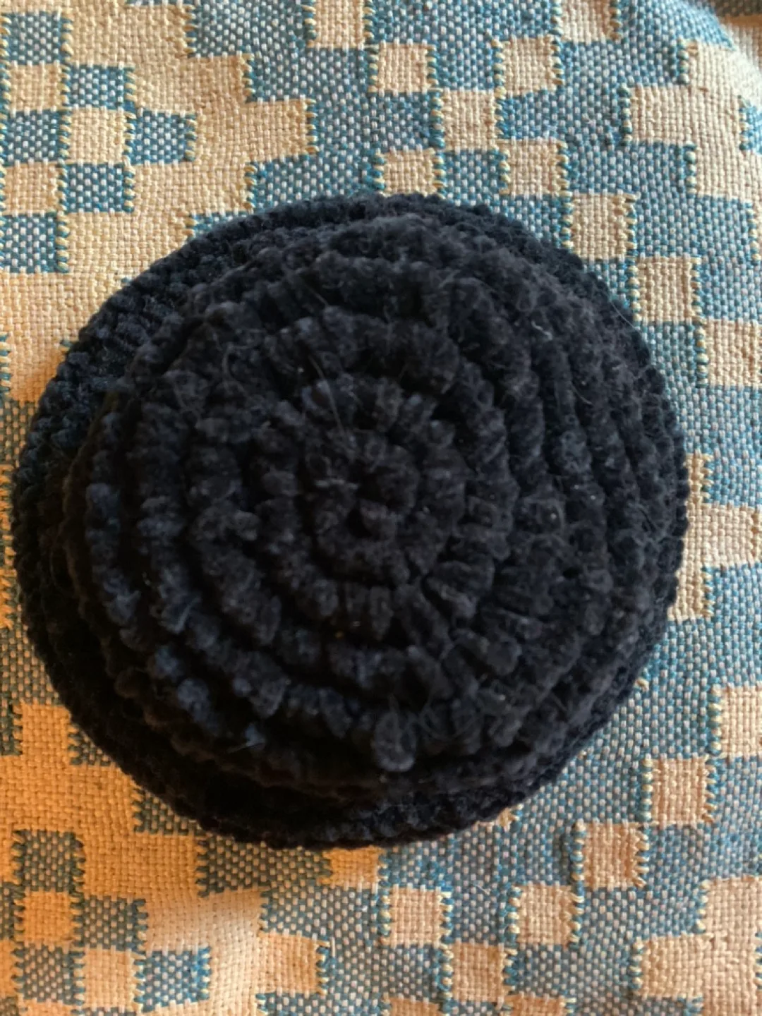 Winter Black Knit Hat image indicator(2)